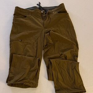 Outdoor Research Men's Olive Cargo Pants